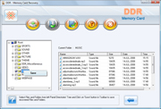 Memory Card Data Recovery Software Screenshot