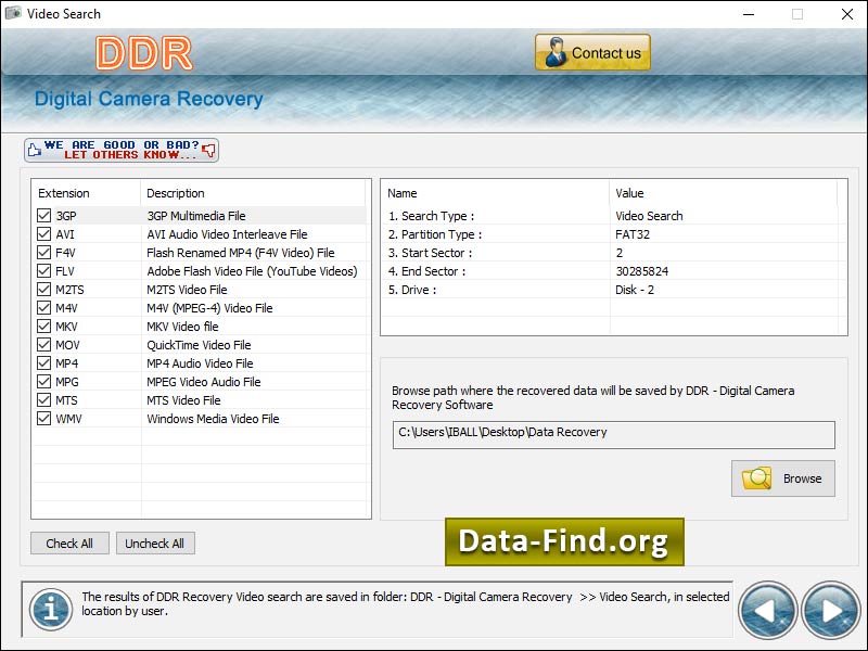 Digital Camera Card Recovery