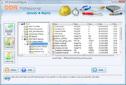 DDR Professional – Data Recovery Software Screenshot